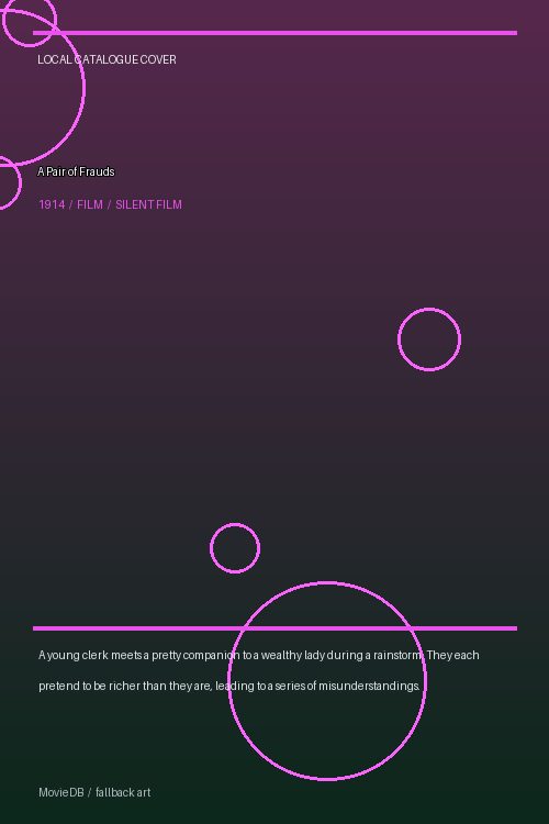 A Pair of Frauds poster