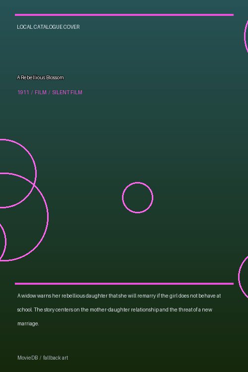 A Rebellious Blossom poster