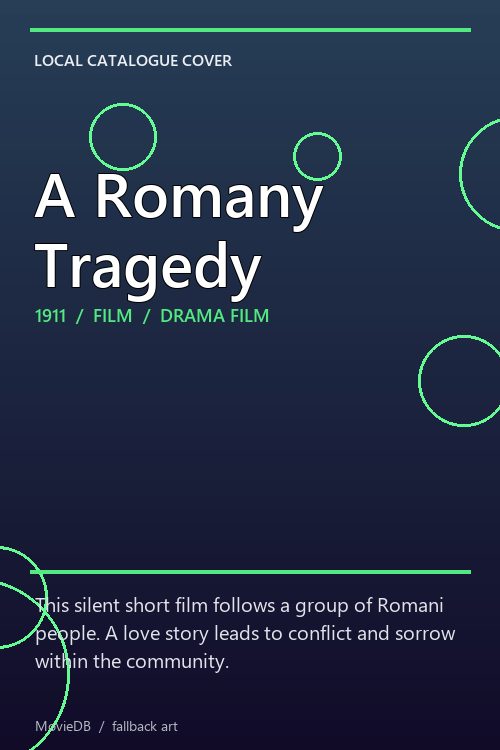 A Romany Tragedy poster