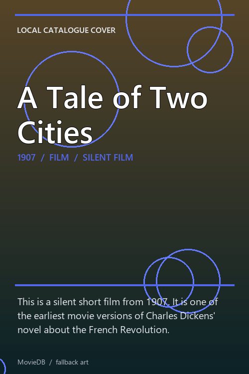 A Tale of Two Cities poster