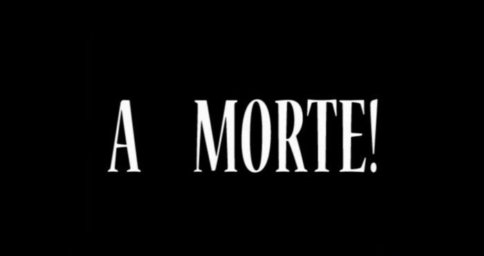 A morte! poster