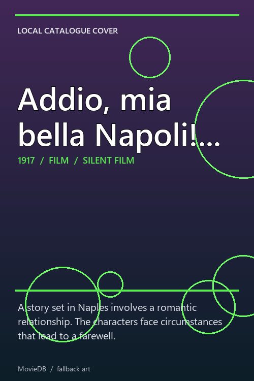 Addio, mia bella Napoli!... poster