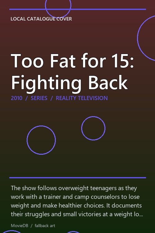 Too Fat for 15: Fighting Back poster