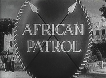 African Patrol poster