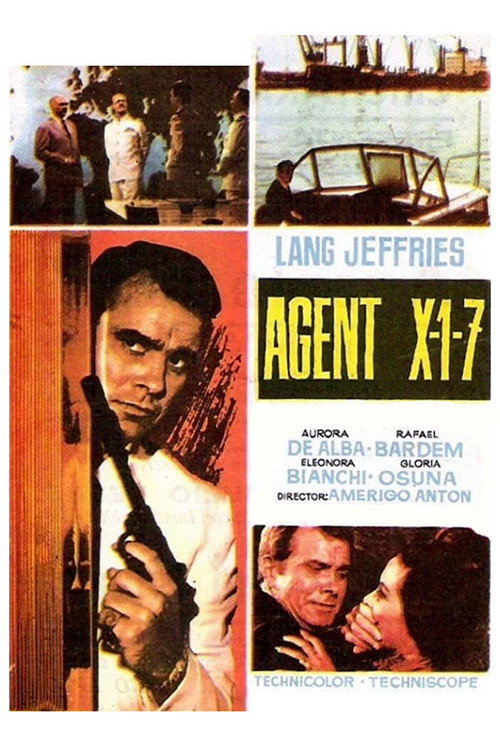 Agente X 1-7 operación Océano poster