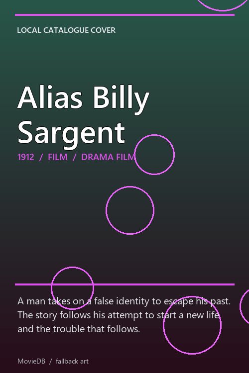 Alias Billy Sargent poster