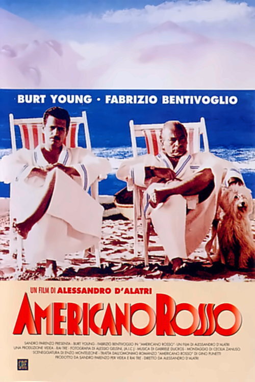 Red American poster