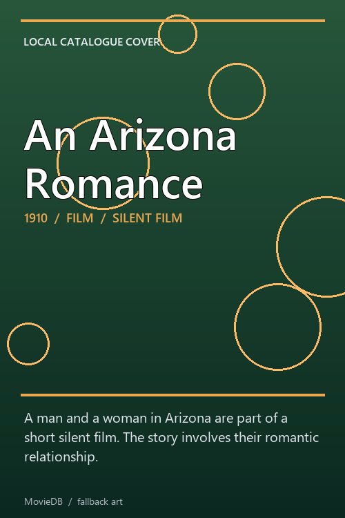 An Arizona Romance poster