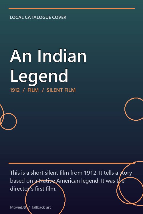 An Indian Legend poster