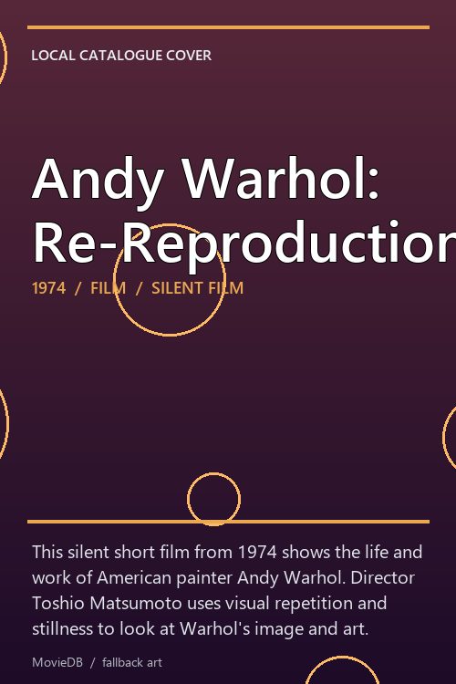 Andy Warhol: Re-Reproduction poster