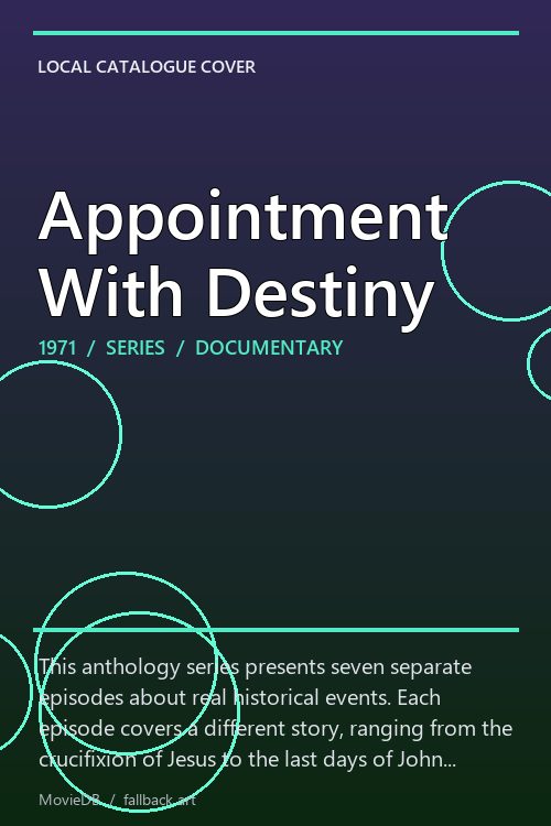Appointment With Destiny poster