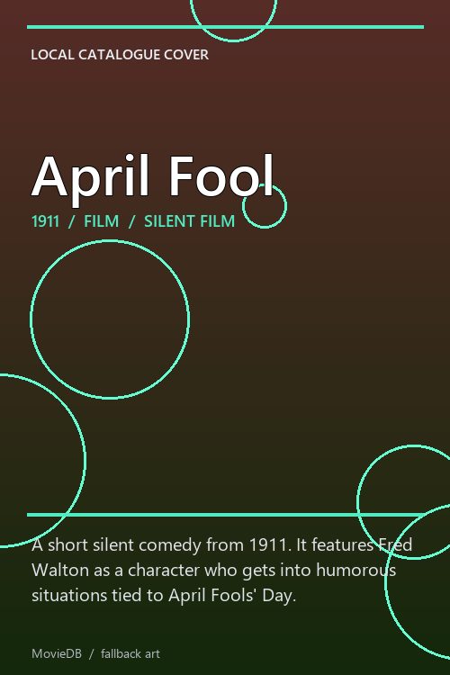 April Fool poster