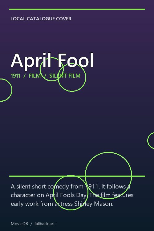 April Fool poster