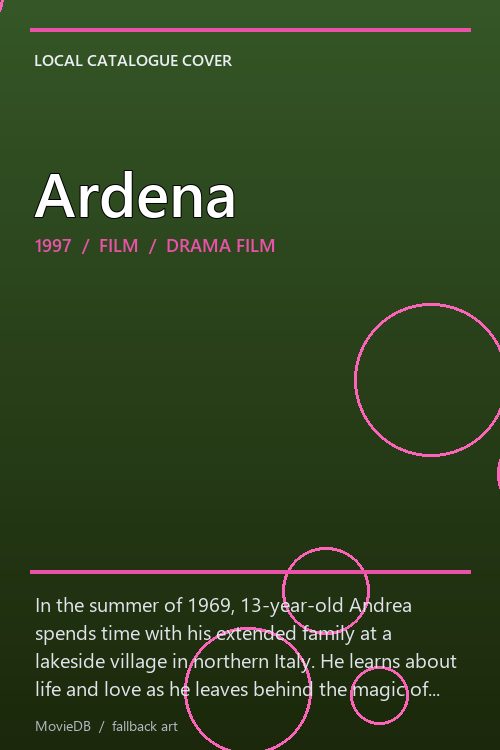 Ardena poster
