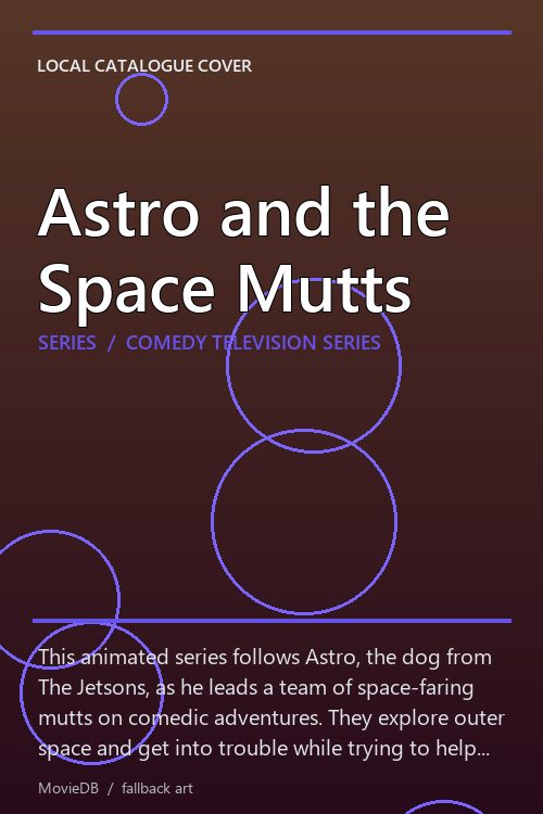 Astro and the Space Mutts poster