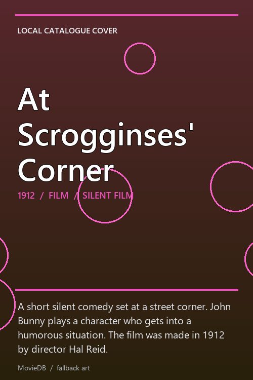 At Scrogginses' Corner poster