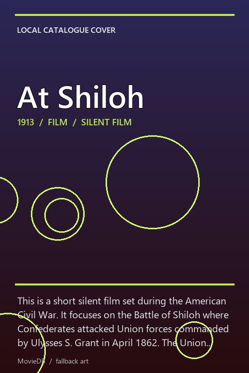 At Shiloh poster