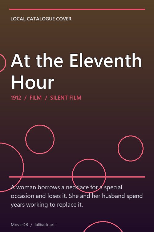At the Eleventh Hour poster