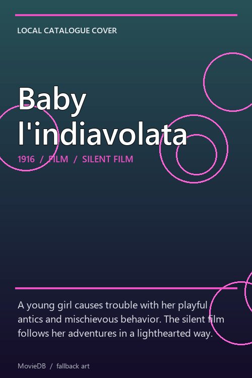 Baby l'indiavolata poster