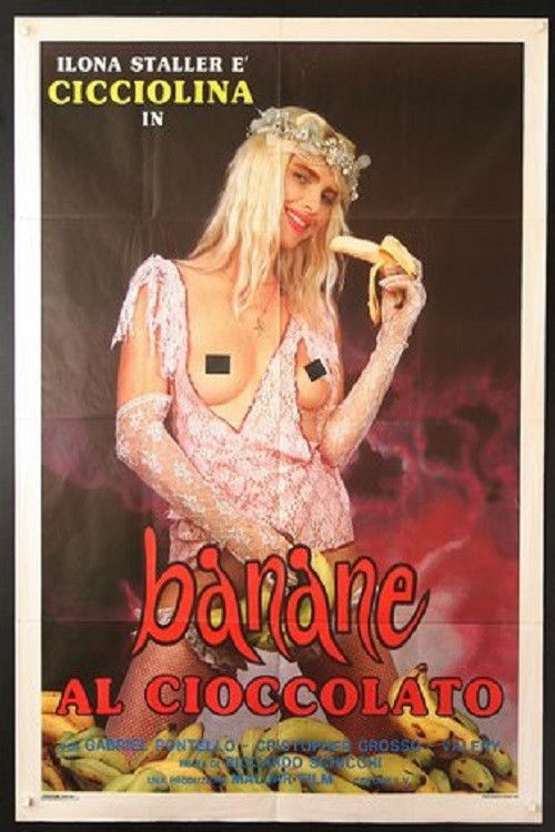 Banane al cioccolato poster