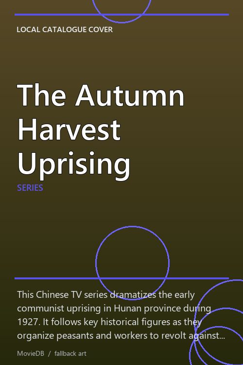 The Autumn Harvest Uprising poster