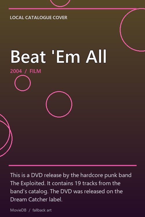Beat 'Em All poster