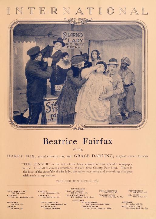 Beatrice Fairfax Episode 13: The Ringer poster