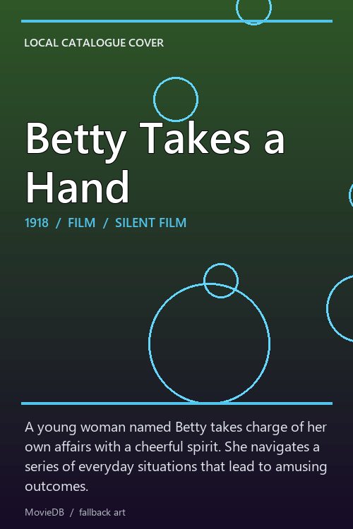Betty Takes a Hand poster