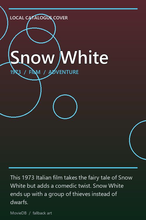 Snow White poster