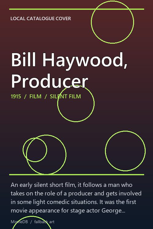 Bill Haywood, Producer poster