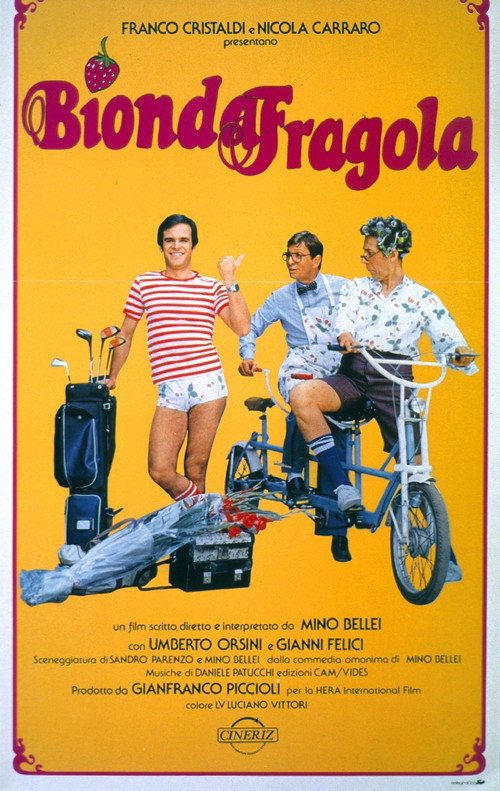 Bionda fragola poster