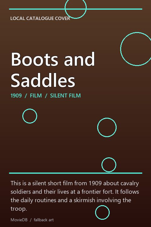 Boots and Saddles poster