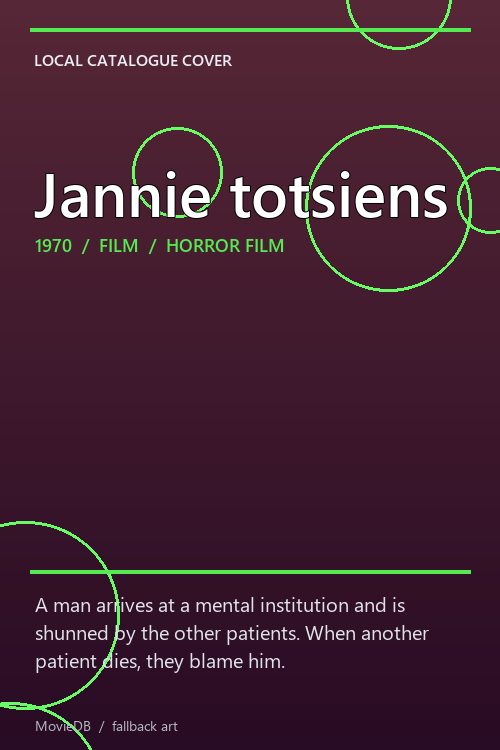 Jannie totsiens poster