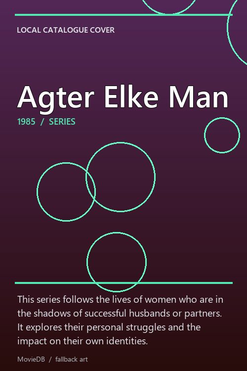 Agter Elke Man poster