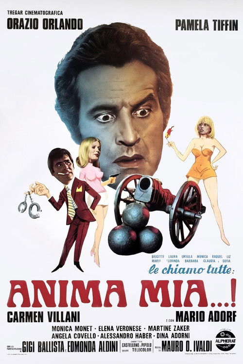 Brigitte, Laura, Ursula, Monica, Raquel, Litz, Florinda, Barbara, Claudia, e Sofia le chiamo tutte... anima mia poster