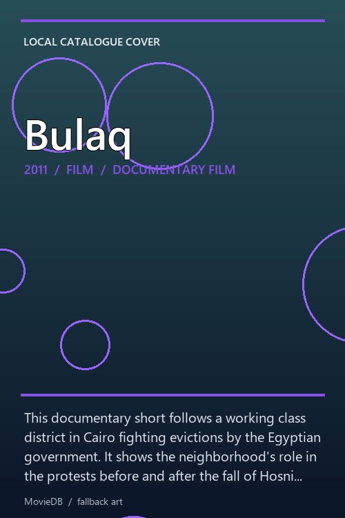 Bulaq poster