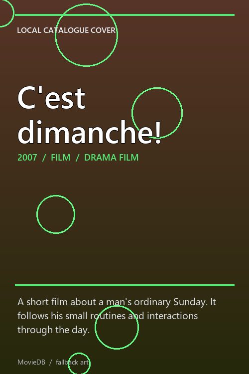 C'est dimanche! poster