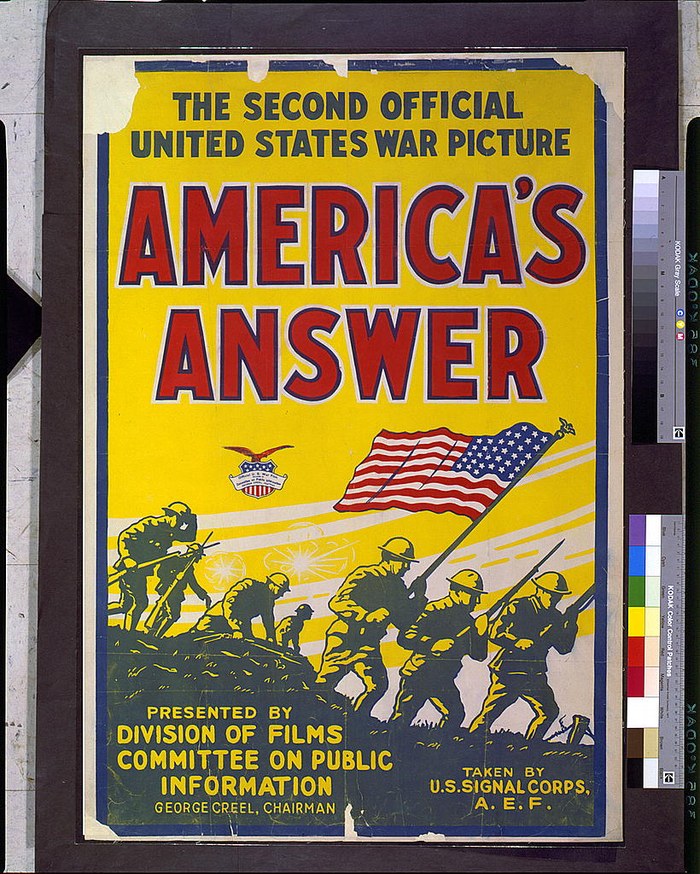 America's Answer poster