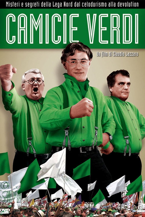 Camicie verdi. Bruciare il tricolore poster