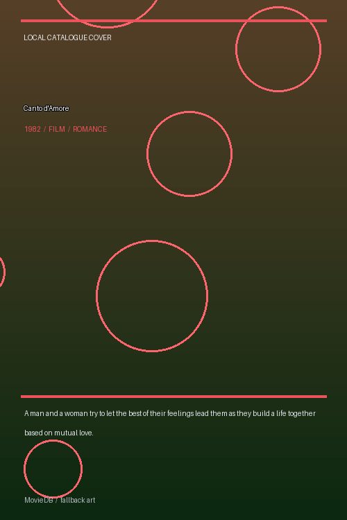 Canto d'Amore poster