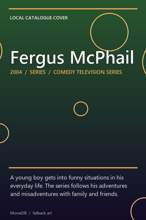 Fergus McPhail poster