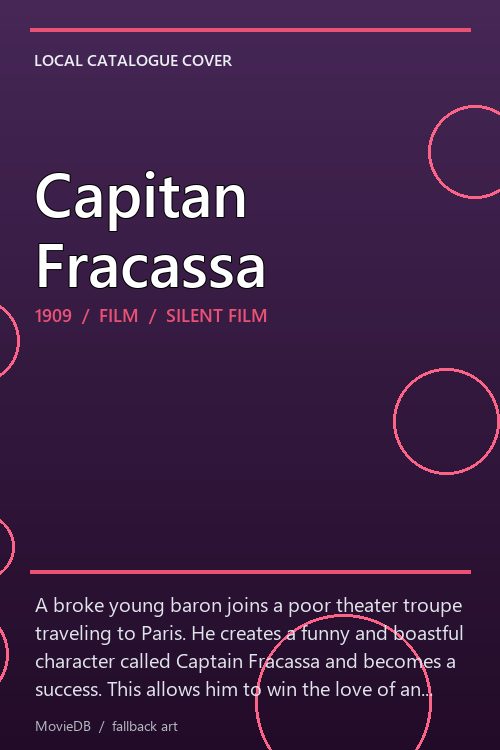 Capitan Fracassa poster