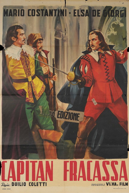 Captain Fracasse poster