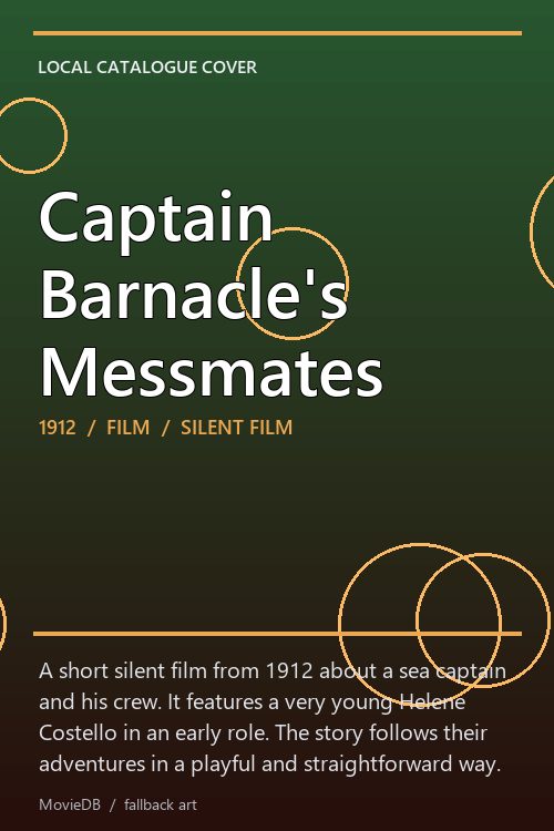 Captain Barnacle's Messmates poster