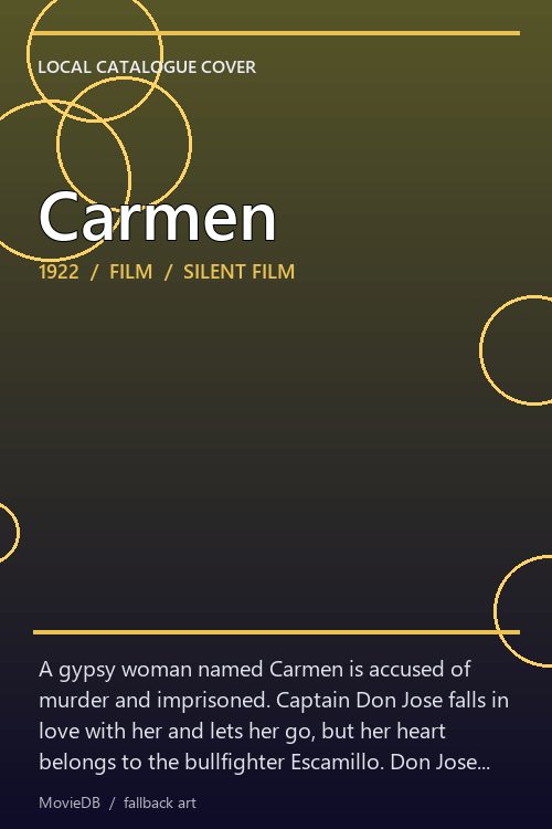 Carmen poster