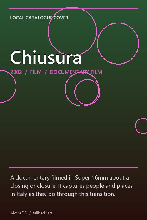 Chiusura poster