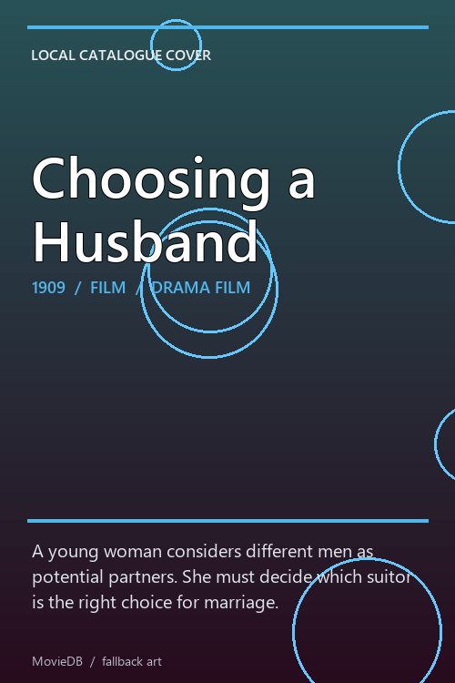 Choosing a Husband poster