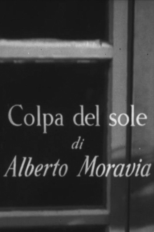 Colpa del sole poster