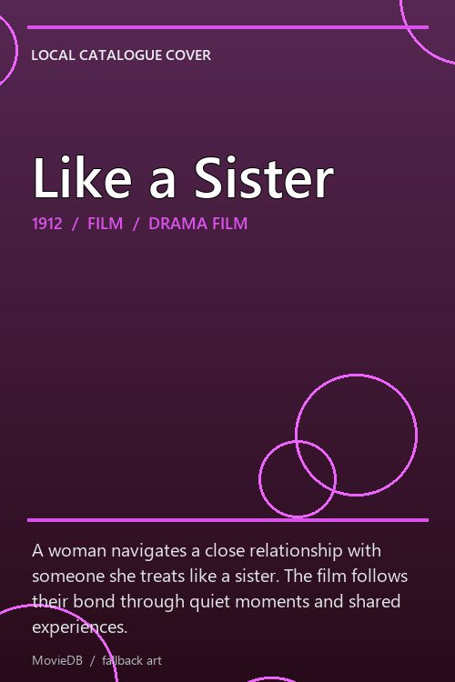 Like a Sister poster