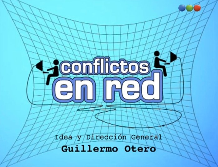 Conflictos en red poster